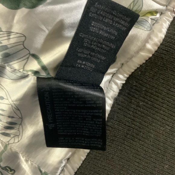 Mackage Fitted Leather Zip Jacket - Picture 7 of 7